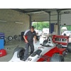 Cedric Thomas zur Unterstützung dabei in Dijon 2011 mit zwei Monteverdi Onix Formel 1 sowie ein Formel Opel Lotus. 